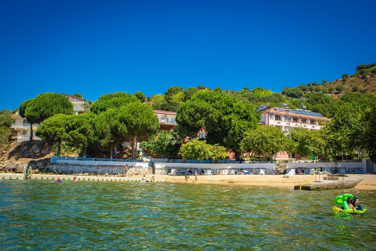 Fıstıklı plajı denize sıfır otel İnka Motel Armutlu